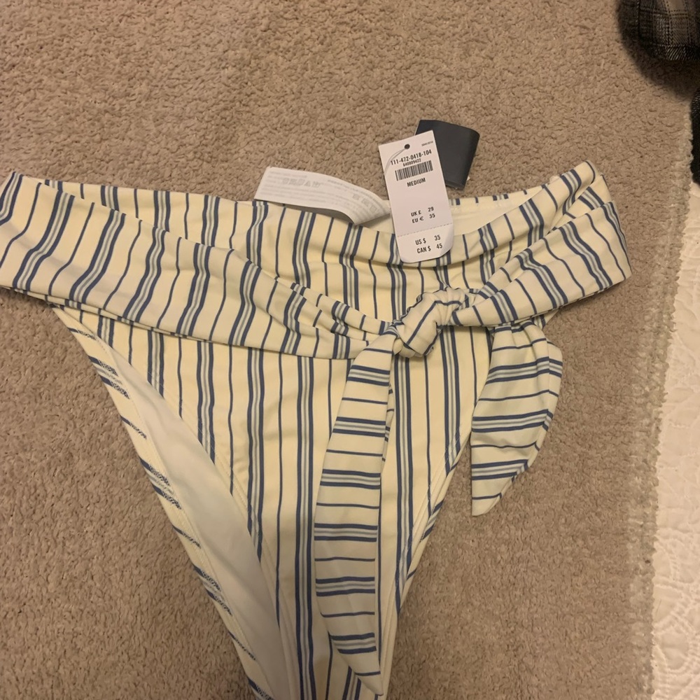 Abercrombie high waisted bikini bottom